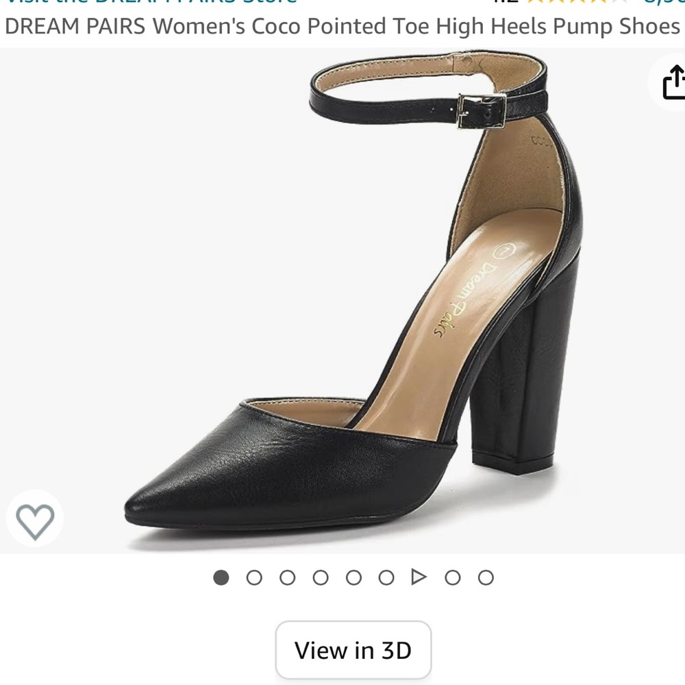 Black heels never worn